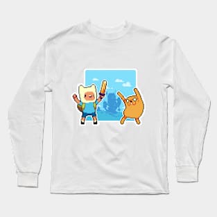 Finn and Jake Long Sleeve T-Shirt